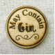 Wooden Gin Badge