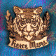 Wooden Mama Brooch