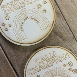Custom Wooden Badges – Personalised and Eco-Friendly