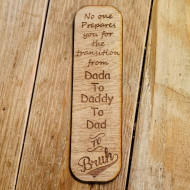 Dada to Bruh Bookmark