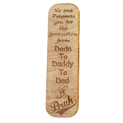 Dada to Bruh Bookmark