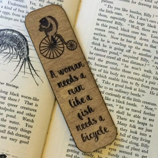Feminist Quote Bookmark