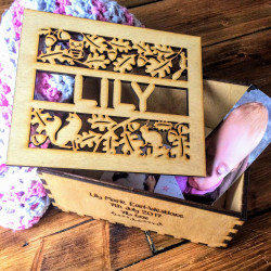 Wooden Baby Box