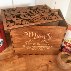 Personalised Recipe Box
