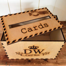 Personalised Card Box