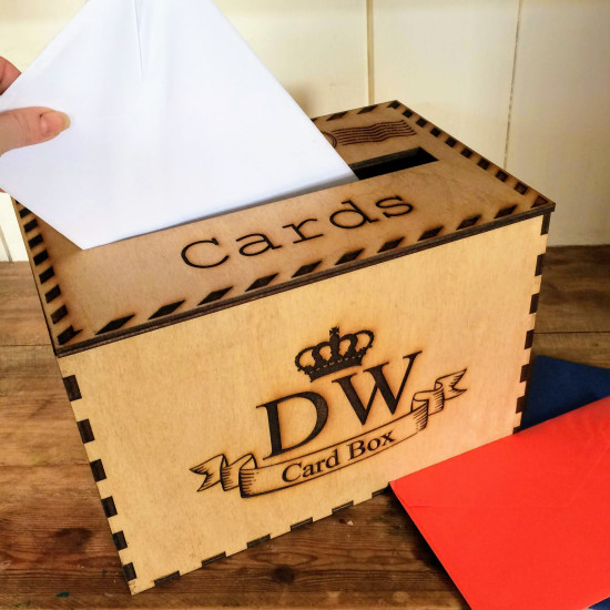 Personalised Card Box