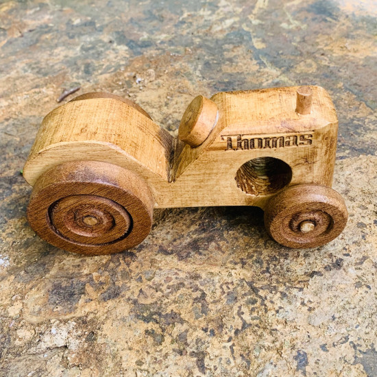 Personalised Wooden Tractor