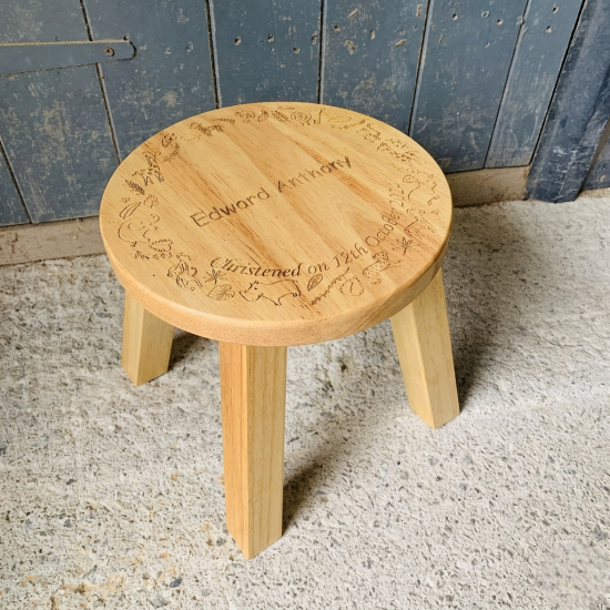 Personalised Jungle Stool