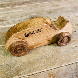 Personalised Wooden Racing Car