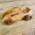 Personalised Wooden Racing Car