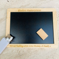 Personalised Wooden Framed Chalk Board