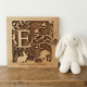 Personalised Woodland Letter Frame