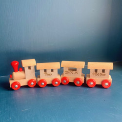 Personalised Wooden Train
