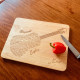 Song Lyric Chopping Board