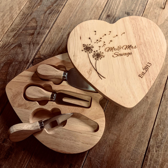 Personalised Cheese Board Set