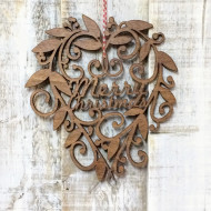 Heart Christmas Wreath
