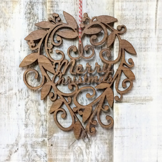 Heart Christmas Wreath