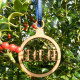 Personalised Wooden Christmas Bauble