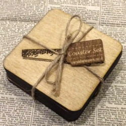 Carpenters Tools Coaster Set