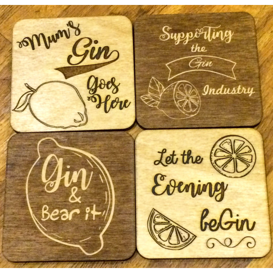 Gin Coasters