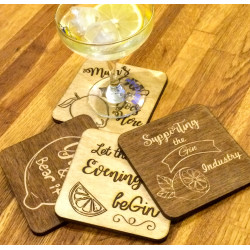 Gin Coasters