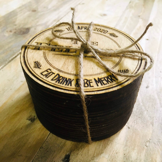 Pack of 20 Coaster Wedding Favours