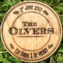 Wooden Wedding Coaster