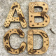 Wooden Space Letters