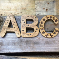 Unicorns, Butterflies & Rainbows Letter