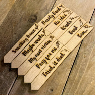 Bad Gardener Plant Tags - Set of 10