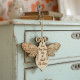 Wooden Bee Quote Decoration