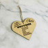 Funny Brother Engraved Heart