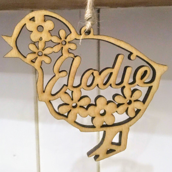 Personalised Easter Chick
