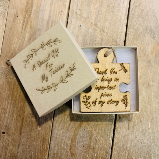 Teacher Thank You Puzzle Piece