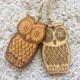 Wooden Owl Decoration