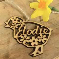 Personalised Easter Chick