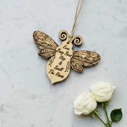 Wooden Bee Quote Decoration