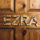 Wooden Space Letters