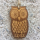 Wooden Owl Decoration
