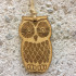 Wooden Owl Decoration