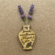Wooden Vase Magnet
