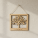 Wooden Family Tree Wall Art