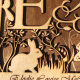 Personalised Woodland Letter Frame