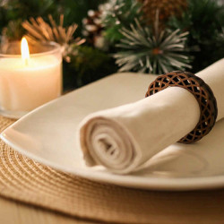 Set of 6 Celtic Napkin Rings