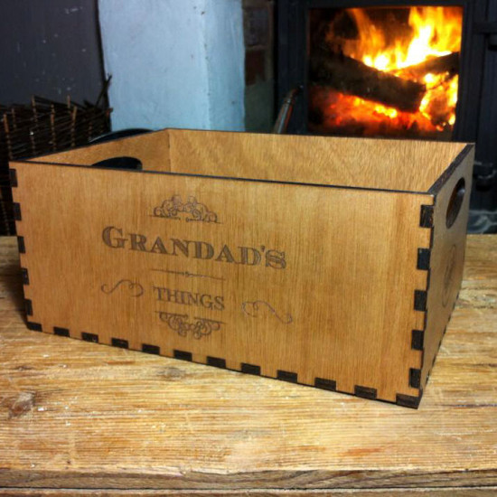 Personalised Wooden Gift Box