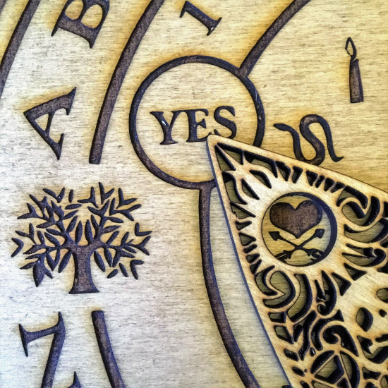 Wooden Ouija Board