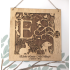 Personalised Woodland Letter Frame