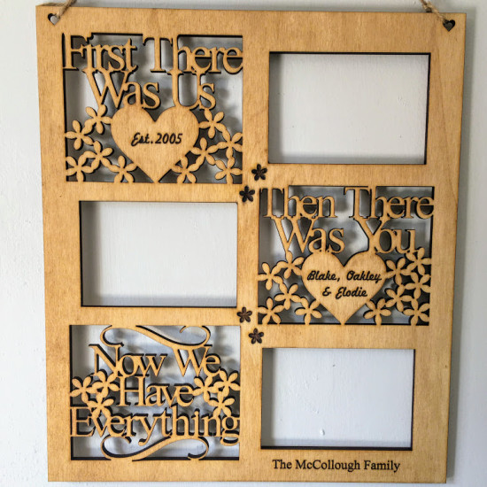 First, Then, Now Frame