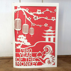 Personalised Chinese Zodiac Year Card