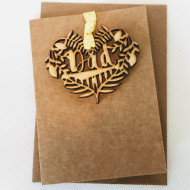 Dad Decoration Card